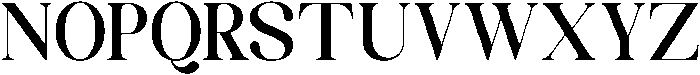 Celima Bold Semi Condensed otf (700) Font UPPERCASE