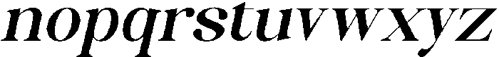 Celima Bold Semi Expanded Slanted otf (700) Font LOWERCASE