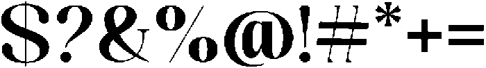 Celima Bold Semi Expanded otf (700) Font OTHER CHARS