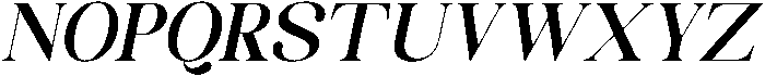 Celima Bold Slanted otf (700) Font UPPERCASE
