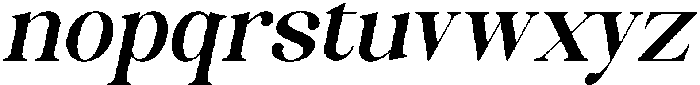 Celima Bold Slanted otf (700) Font LOWERCASE