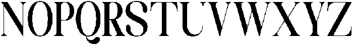 Celima Bold Ultra Condensed otf (700) Font UPPERCASE