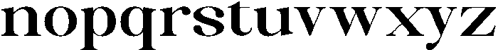 Celima Bold Ultra Expanded otf (700) Font LOWERCASE