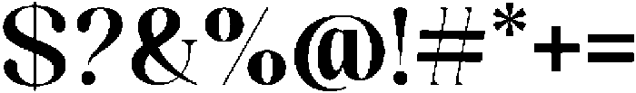 Celima Bold otf (700) Font OTHER CHARS