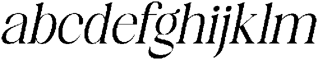 Celima Condensed Slanted otf (400) FONT