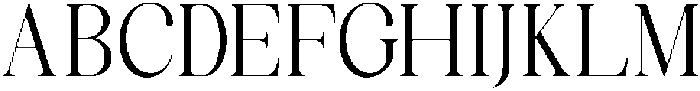 Celima Condensed otf (400) Font UPPERCASE
