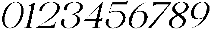 Celima Expanded Slanted otf (400) Font OTHER CHARS