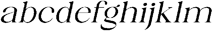 Celima Expanded Slanted otf (400) FONT