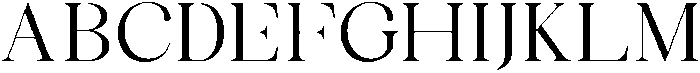 Celima Expanded otf (400) Font UPPERCASE