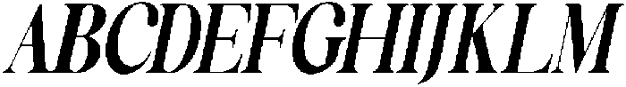 Celima ExtBd UltCond Ita otf (400) Font