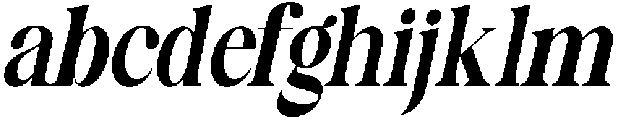 Celima ExtBd UltCond Ita otf (400) FONT