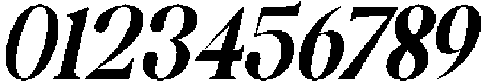 Celima Extra Bold Condensed Slanted otf (700) Font OTHER CHARS
