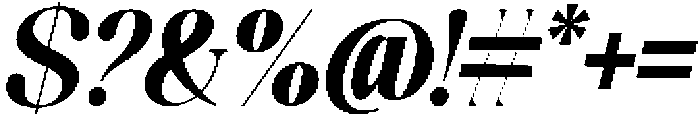 Celima Extra Bold Condensed Slanted otf (700) Font OTHER CHARS