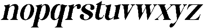 Celima Extra Bold Condensed Slanted otf (700) Font LOWERCASE