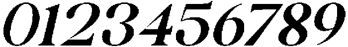 Celima Extra Bold Expanded Slanted otf (700) Font OTHER CHARS