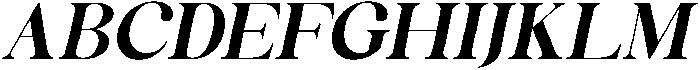 Celima Extra Bold Expanded Slanted otf (700) Font
