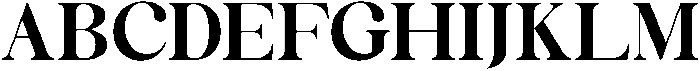 Celima Extra Bold Expanded otf (700) Font UPPERCASE