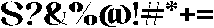 Celima Extra Bold Extra Expanded otf (700) Font OTHER CHARS