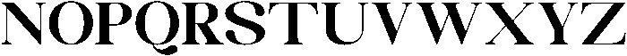 Celima Extra Bold Extra Expanded otf (700) Font UPPERCASE