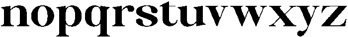 Celima Extra Bold Extra Expanded otf (700) Font LOWERCASE