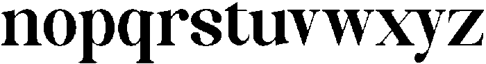 Celima Extra Bold Semi Condensed otf (700) Font LOWERCASE