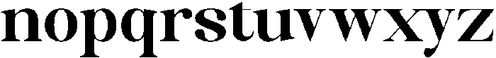 Celima Extra Bold Semi Expanded otf (700) Font LOWERCASE