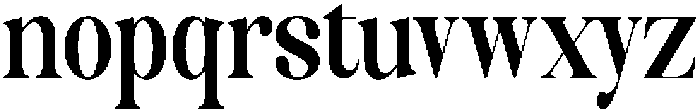 Celima Extra Bold Ultra Condensed otf (700) Font LOWERCASE