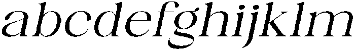 Celima Extra Expanded Slanted otf (400) FONT