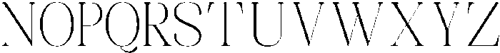 Celima Extra Light Condensed otf (200) Font UPPERCASE