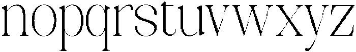 Celima Extra Light Condensed otf (200) Font LOWERCASE
