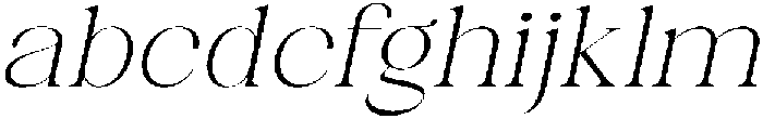Celima Extra Light Expanded Slanted otf (200) FONT