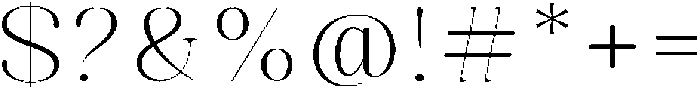 Celima Extra Light Expanded otf (200) Font OTHER CHARS