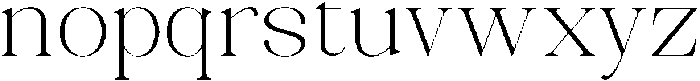 Celima Extra Light Expanded otf (200) Font LOWERCASE