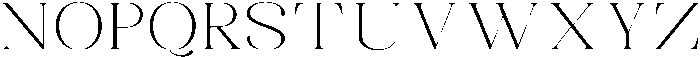 Celima Extra Light Extra Expanded otf (200) Font UPPERCASE