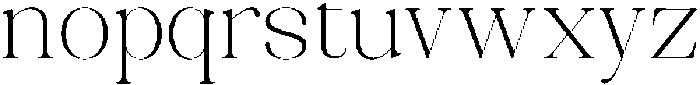 Celima Extra Light Semi Expanded otf (200) Font LOWERCASE