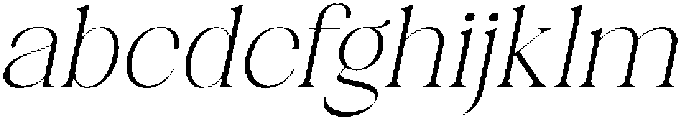 Celima Extra Light Slanted otf (200) FONT