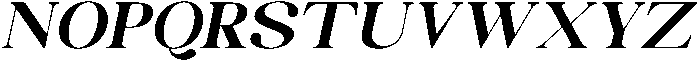 Celima ExtraBold ExtraExpanded Italic otf (700) Font UPPERCASE