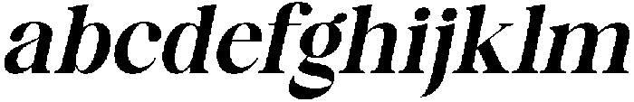 Celima ExtraBold SemiCondensed Italic otf (700) FONT