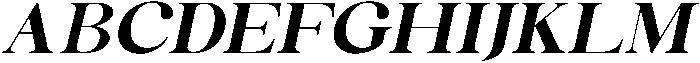 Celima ExtraBold UltraExpanded Italic otf (700) Font UPPERCASE