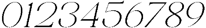 Celima ExtraLight ExtraExpanded Italic otf (200) Font OTHER CHARS