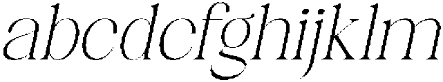 Celima ExtraLight SemiCondensed Italic otf (200) FONT