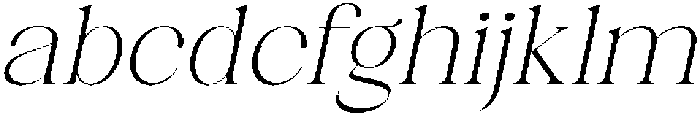 Celima ExtraLight SemiExpanded Italic otf (200) FONT