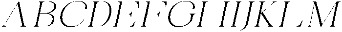 Celima ExtraLight UltraExpanded Italic otf (200) Font