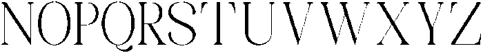 Celima Light Condensed otf (300) Font UPPERCASE
