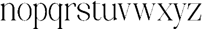 Celima Light Condensed otf (300) Font LOWERCASE