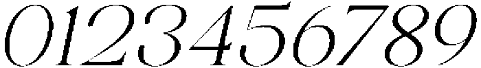 Celima Light Expanded Slanted otf (300) Font OTHER CHARS