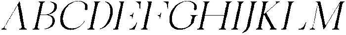 Celima Light Expanded Slanted otf (300) Font