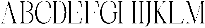 Celima Light Extra Condensed otf (300) Font UPPERCASE