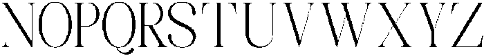 Celima Light Extra Condensed otf (300) Font UPPERCASE
