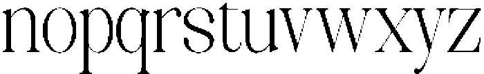 Celima Light Extra Condensed otf (300) Font LOWERCASE